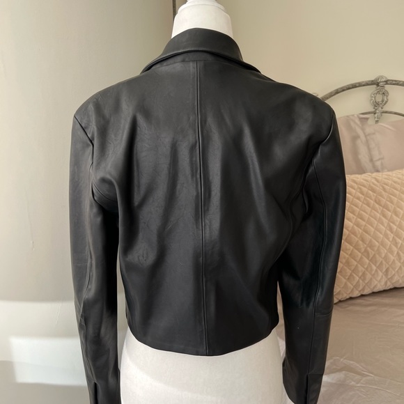 BLANKNYC Truth or Dare Vegan Leather Blazer - Picture 13 of 16